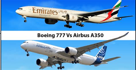 boeing 777x vs airbus a350|Boeing 777x Vs. Airbus A350: Comparing Long.